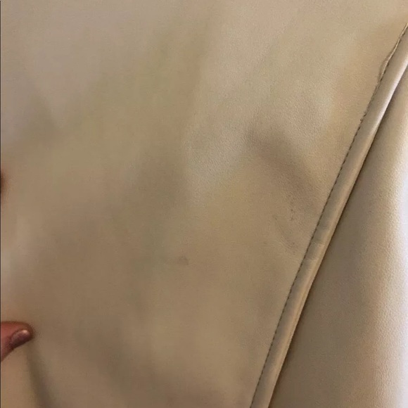 Zara faux leather jacket cream XXL - Picture 6 of 6